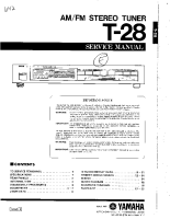 Yamaha T-28 - Service Manual